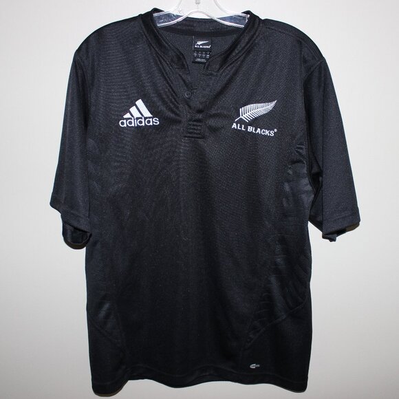 mint unworn Adidas All Blacks 2007-08 New Zealand home rugby jersey shirt - Picture 2 of 14